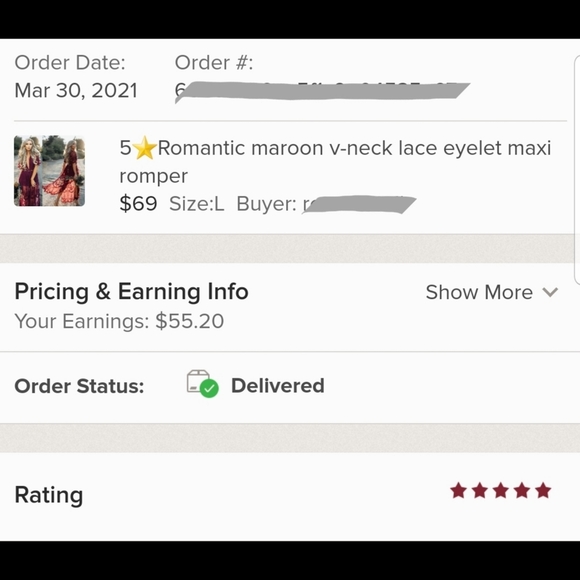 5⭐Romantic maroon v-neck lace eyelet maxi romper - Picture 8 of 9